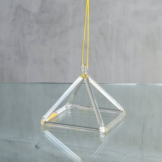 Crystal Tones 5 in F# - 5 Lemon Aura Gold Pyramid - OSO Sound Healing