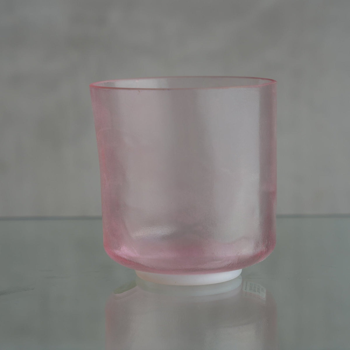 Crystal Tones 6 in C# - 45 Tesseract Salt, Pink Aura Gold Chime Bowl - OSO Sound Healing