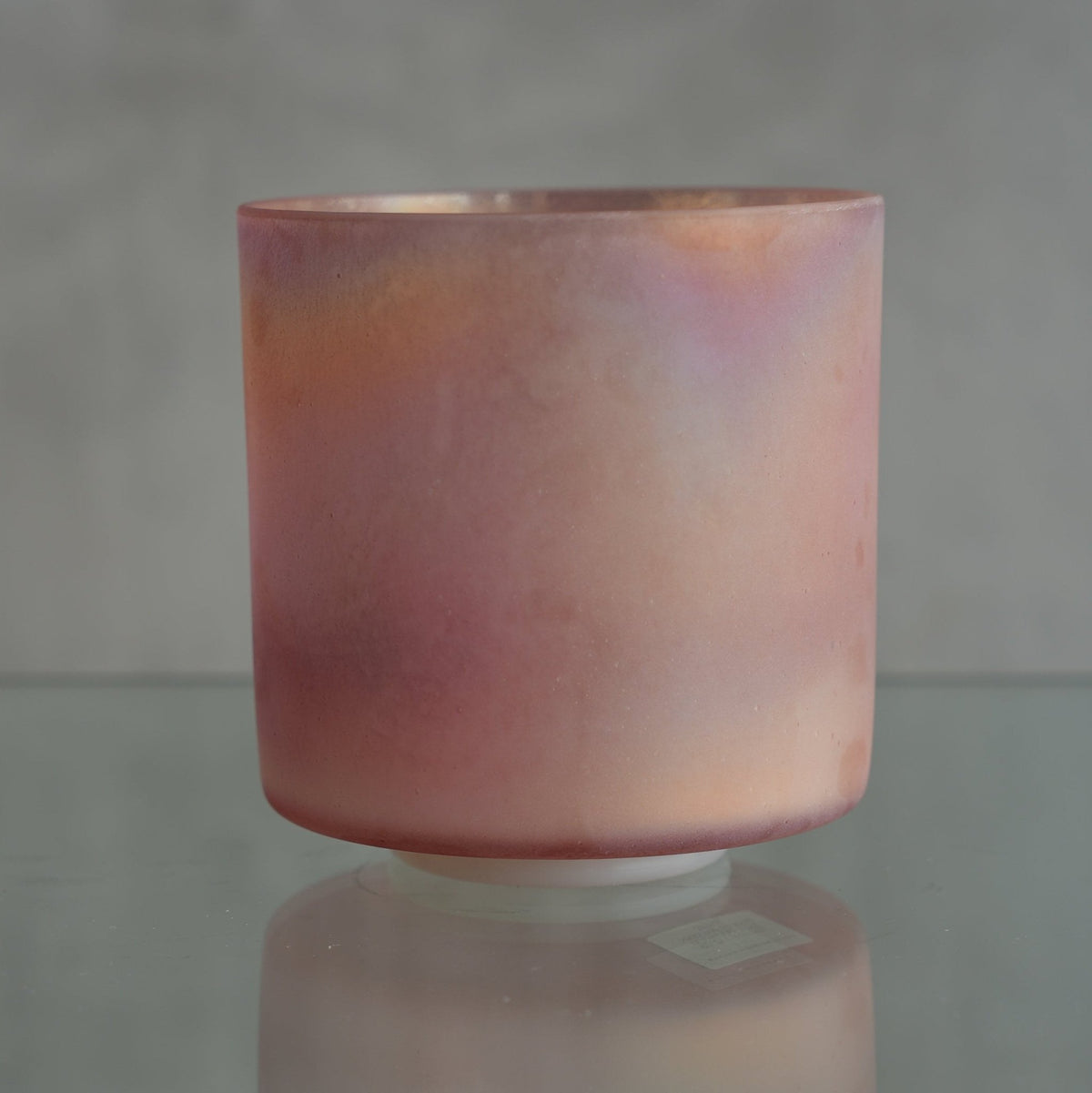 Crystal Tones 6 in G#0 Pink Himalayan Salt, Platinum Inside - OSO Sound Healing