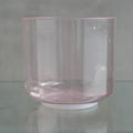 Crystal Tones 8" C# - 5 Tesseract Salt, Pink Aura Gold Bowl - The Sound Healing Studio