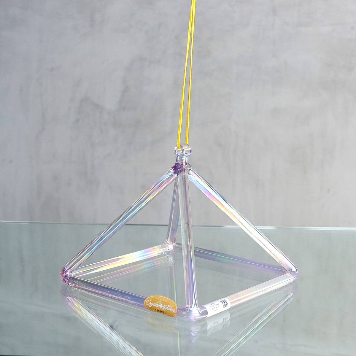 Crystal Tones 8 in E0 Violet Flame Aura Pyramid - OSO Sound Healing