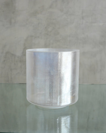 Crystal Tones Alchemy Bowl 7'' A - 15 Dead Sea Salt, Palladium Bowl - 114489 - The Sound Healing Studio