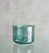Crystal Tones Alchemy Bowl 7'' B - 15 Greeen Heart Aura Gold - 79924 - The Sound Healing Studio