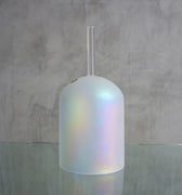 Crystal Tones Alchemy Bowl 7" E - 30 Platinum (Inside) Frosted, Tall, Practitioner Bowl® - 99526 - The Sound Healing Studio