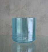 Crystal Tones Alchemy Bowl 9'' B+40 Tesseract Salt, Aqua Aura Gold Bowl - 115662 - The Sound Healing Studio