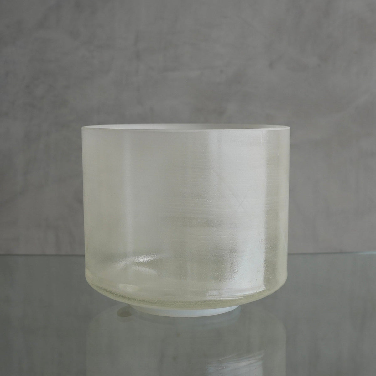 Crystal Tones Alchemy Bowl 9 in C - 10 Great Salt Lake Salt, Lemon Aura Gold - 143715 - OSO Sound Healing