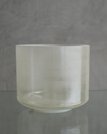 Crystal Tones Alchemy Bowl 9" C - 10 Great Salt Lake Salt, Lemon Aura Gold - 143715 - The Sound Healing Studio