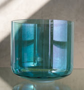 Crystal Tones Alchemy Bowl Therapeutic Grade 10" C - 25 Aqua Aura Gold - The Sound Healing Studio
