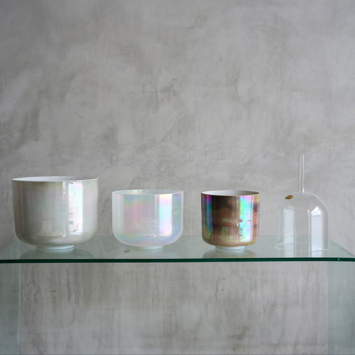 Crystal Tones Alchemy Bowls Set 141: Two Hearts - OSO Sound Healing