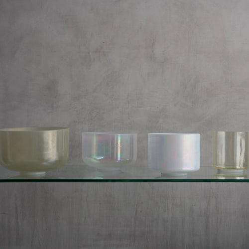 Crystal Tones Alchemy Bowls Set 159 - Lemon Rise - OSO Sound Healing