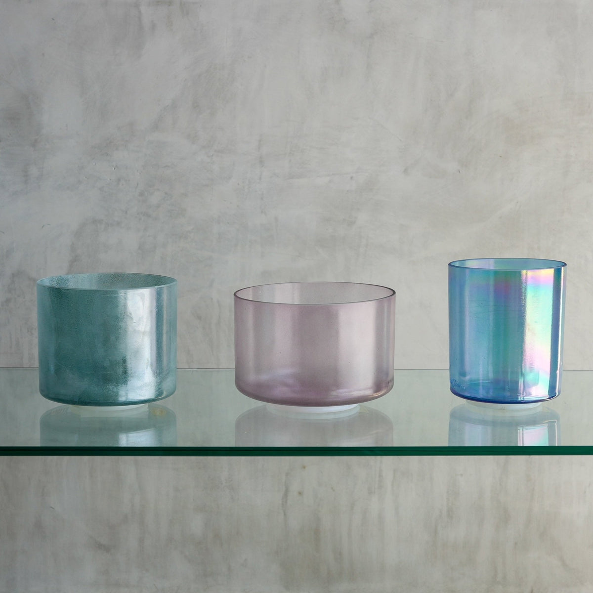 Crystal Tones Alchemy Bowls Set 64 Indigo Ocean - OSO Sound Healing