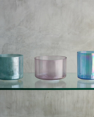 Crystal Tones Alchemy Bowls Set 64 Indigo Ocean - The Sound Healing Studio