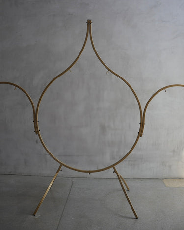 Golden Triple Gong Stand - The Sound Healing Studio