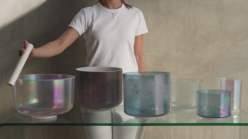 Crystal Tones Alchemy Bowl Set 119 - Divine Being sound demo