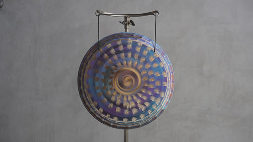 Grotta Sonora 19 in Handheld Gong D#-45 3 151Hz | 190052 sound demo