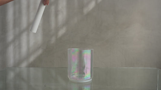 Crystal Tones Alchemy Bowl 6 in G-5 Platinum 153505 sound demo