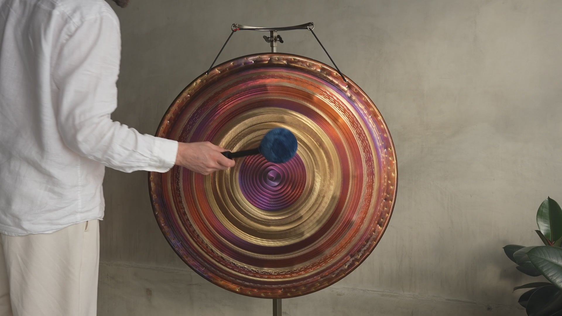 Grotta Sonora 38” Deep Gong A#+25 60hz | 380005 sound demo