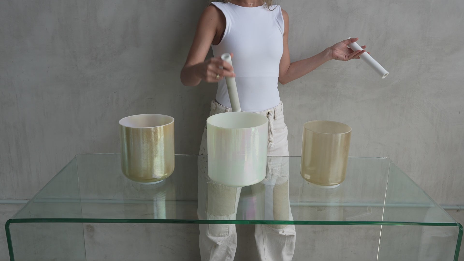 Crystal Tones Alchemy Bowl Set 89 - Oh Joy sound demo