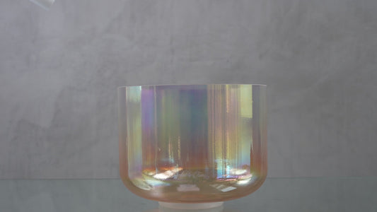 Crystal Tones Alchemy Bowl 10 in G+5 Platinum, Grandmother Base 158306 sound demo