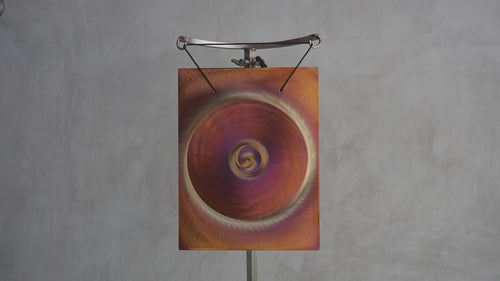 Grotta Sonora Mini Plate Gong C/C# Flux 2nd 68Hz | 108