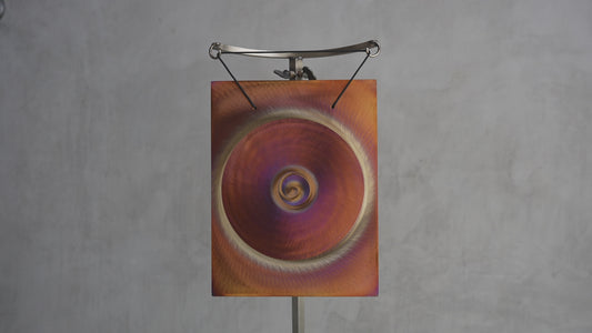 Grotta Sonora Mini Plate Gong C/C# Flux 2nd 68Hz | 108