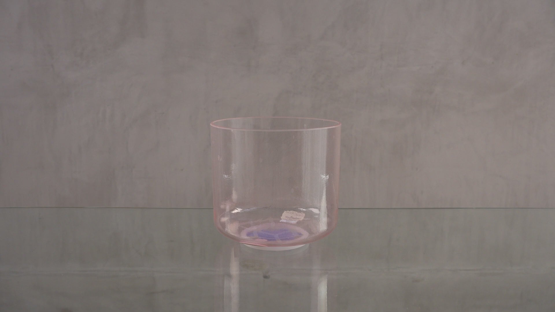 Crystal Tones Alchemy Bowl 8" C#-5 Tesseract Salt, Pink Aura Gold Bowl        | 131466 sound demo