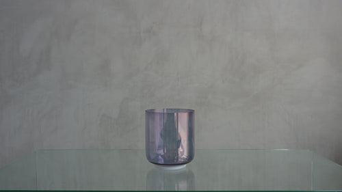 Crystal Tones Alchemy Bowl 7 in A+25 Violet Aura Gold Therapeutic Bowl | 107366 sound demo