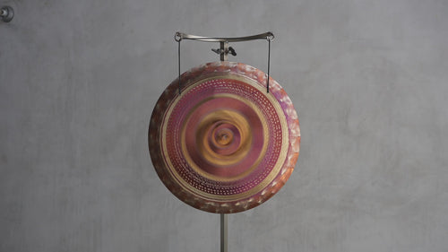Grotta Sonora 19 in Handheld Gong A#-15 2 115Hz | 190068 sound demo