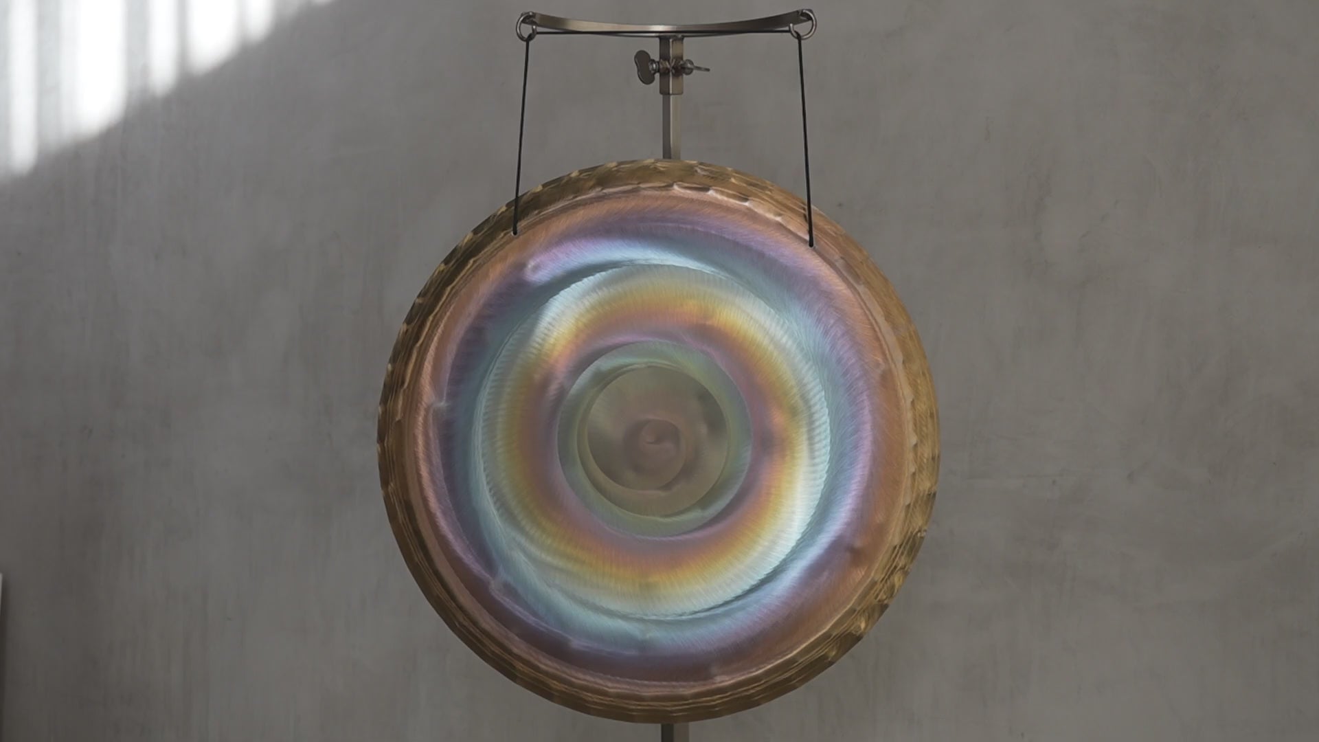 Grotta Sonora 24″ Nickel Silver Gong C#+15 35Hz | 240006 sound demo