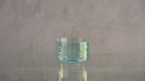 Crystal Tones Alchemy Bowl 9 in C+20 Aqua Aura Gold | 157112 sound demo