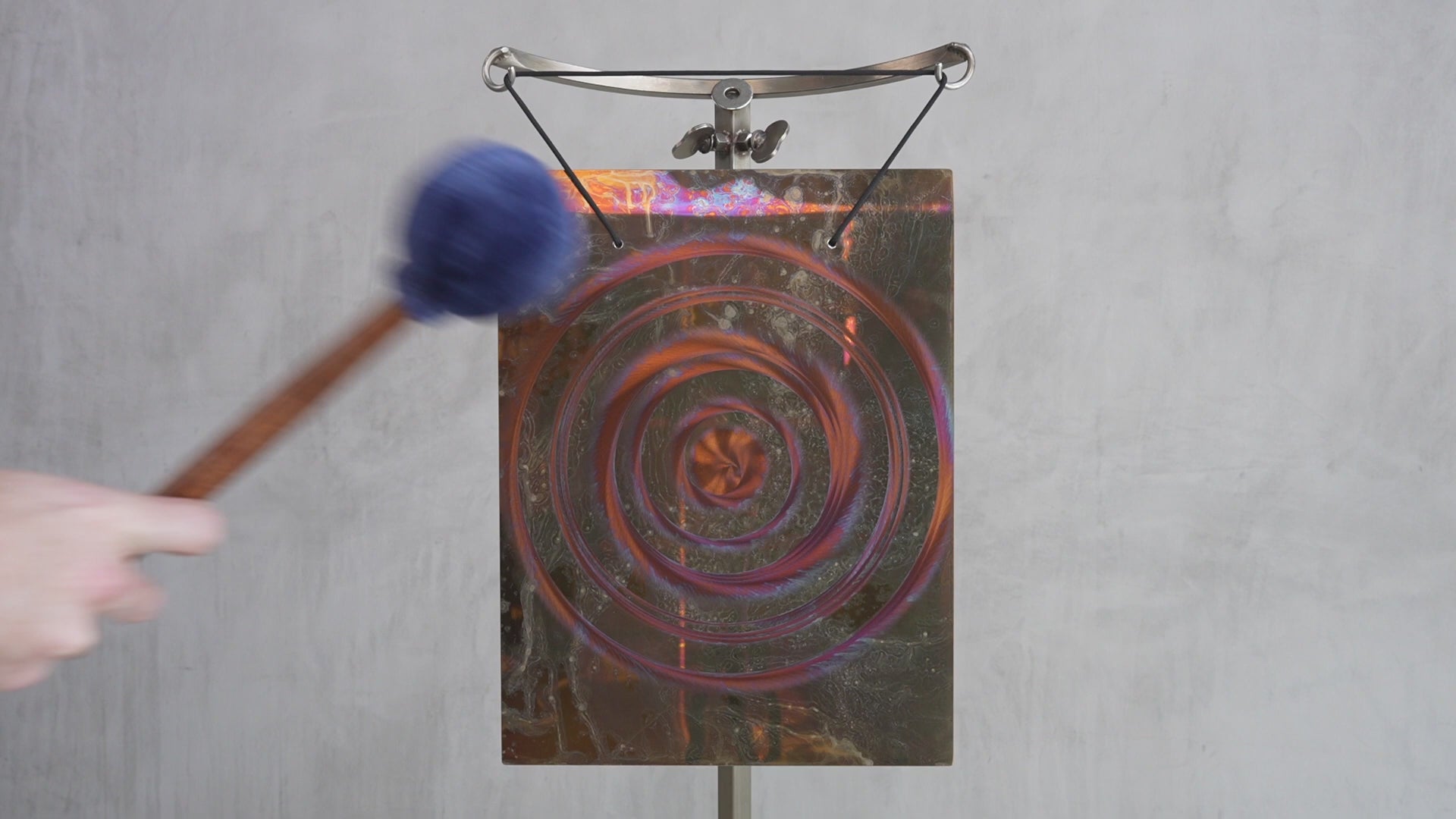 Grotta Sonora Mini Plate Gong C-20(2) 68Hz | 119 sound demo