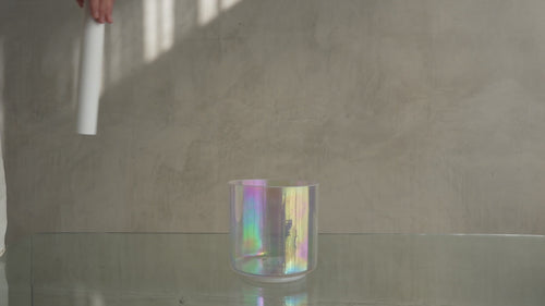 Crystal Tones Alchemy Bowl 6 in A#0 Platinum - 153182 sound demo