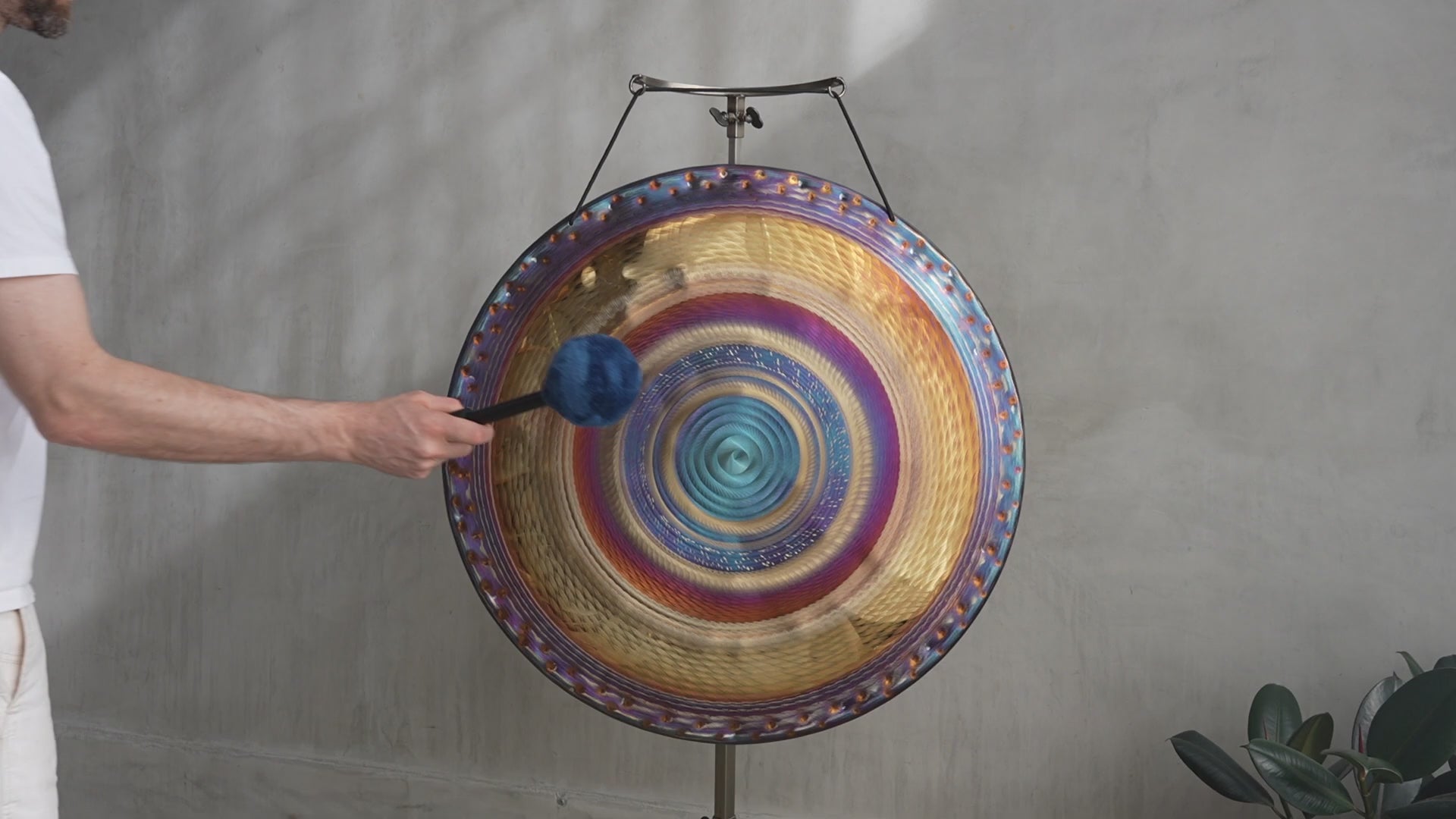 Grotta Sonora 34” Deep Gong C#+20 36Hz | 340014 sound demo