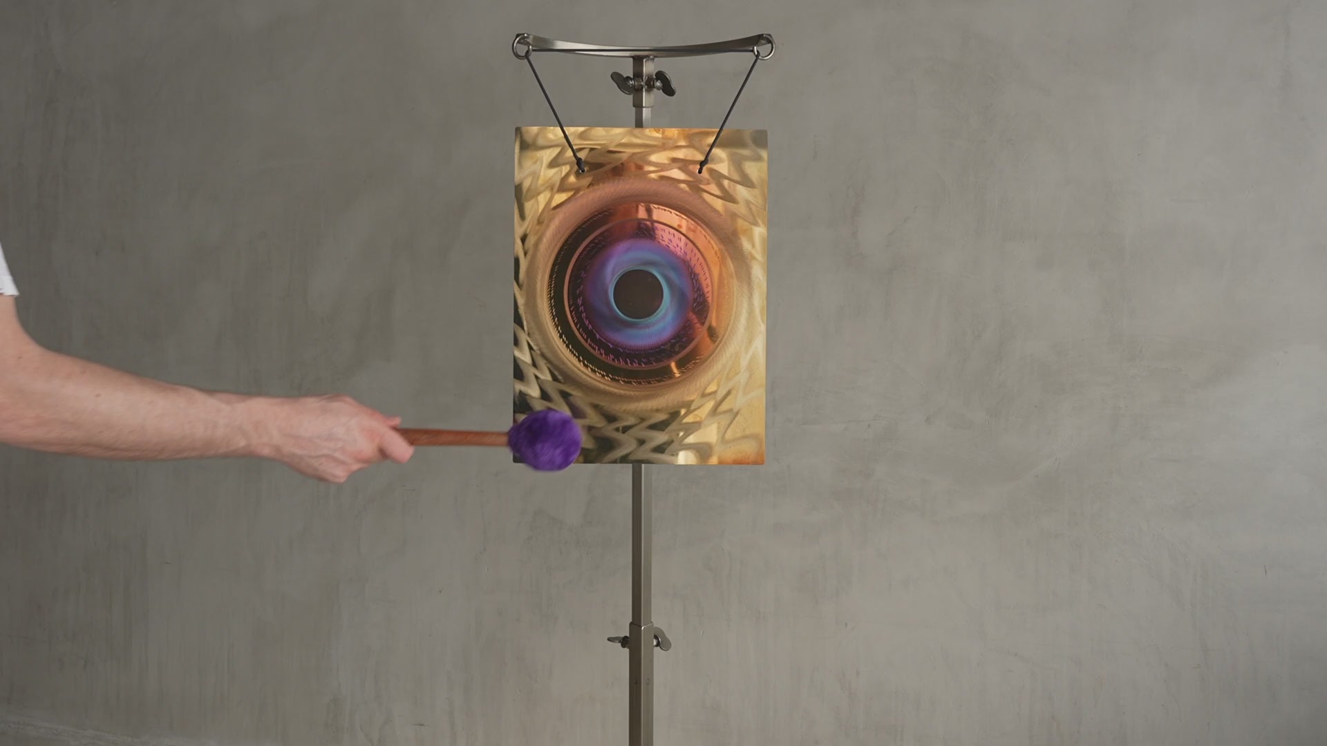 Grotta Sonora Mini Plate Gong C+20 66hz | 103 sound demo