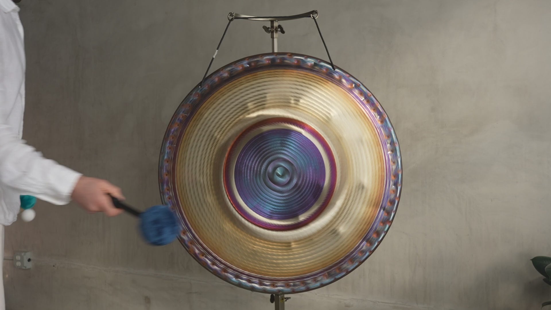 Grotta Sonora 34” Deep Gong A#+5 58hz | 340007 sound demo