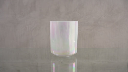 Crystal Tones Alchemy Bowl 8 in C-5 Yagna, Platinum Tall | 150034 sound demo