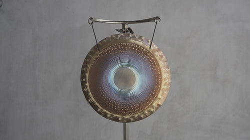 Grotta Sonora 15 in Handheld Gong D+30 3 140Hz | 150020 sound demo