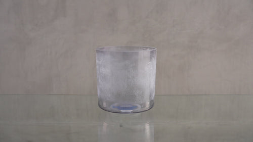 Crystal Tones Alchemy Bowl 8 in C#+5 Lemurian Seed, Violet Aura Gold | 130369 sound demo