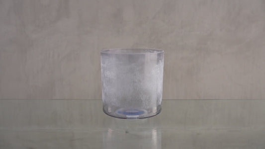 Crystal Tones Alchemy Bowl 8 in C#+5 Lemurian Seed, Violet Aura Gold | 130369 sound demo