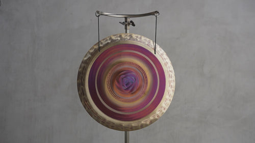 Grotta Sonora 19 in Handheld Gong C#-30 3 135Hz | 190066 sound demo