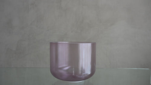Crystal Tones Alchemy Bowl 10 in F-5 Lavender Aura Gold - 154393 sound demo