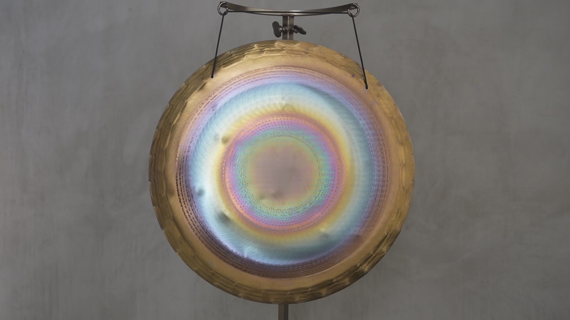 Grotta Sonora 24″ Nickel Silver Gong D+50 75Hz | 240012 sound demo