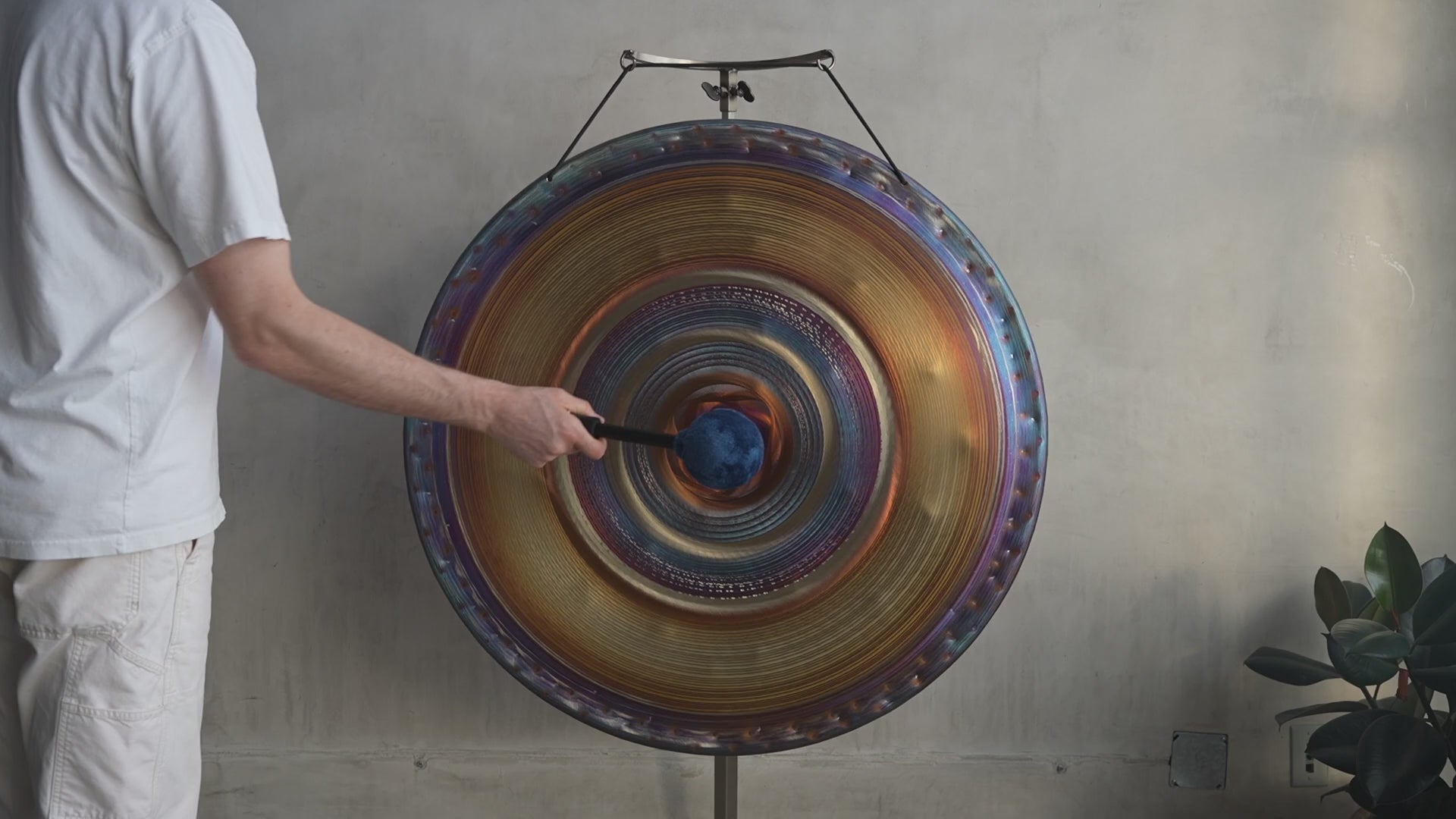 Grotta Sonora 38” Deep Gong A#+25 59hz | 380007 sound demo