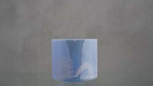 Crystal Tones Alchemy Bowl- 8 in G+5 Larimar | 144304 sound demo