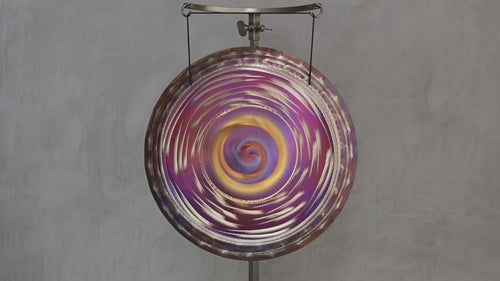 Grotta Sonora 19 in Handheld Gong D#-35 3rd Octave 152Hz | 190027 sound demo