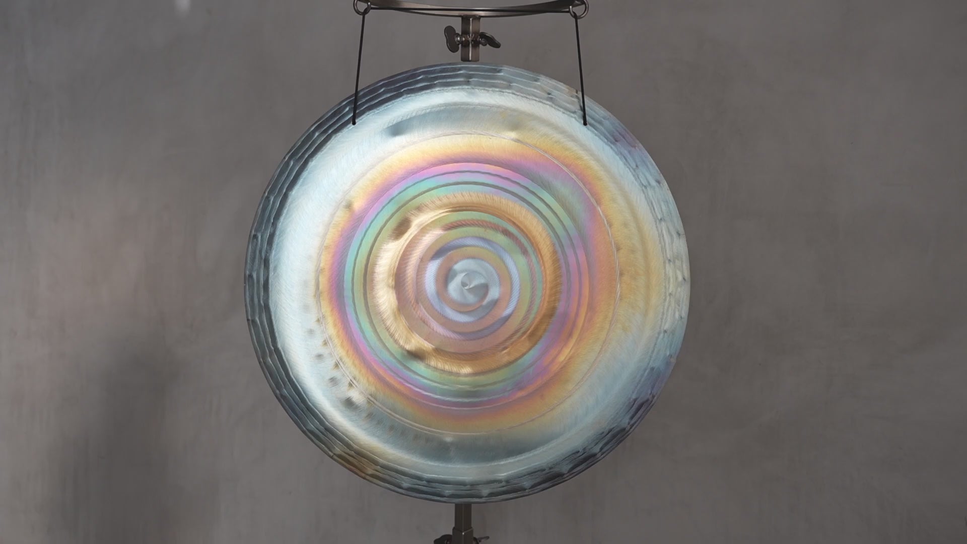Grotta Sonora 24″ Nickel Silver Gong D+30 75Hz | 240010 sound demo