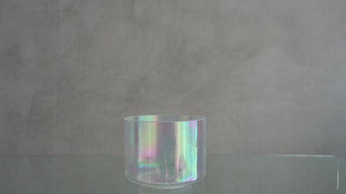 Crystal Tones Alchemy Bowl 8 in F#+10 Platinum - 153385 sound demo