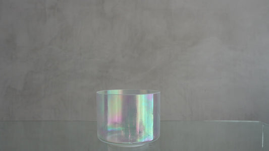 Crystal Tones Alchemy Bowl 8 in F#+10 Platinum - 153385 sound demo