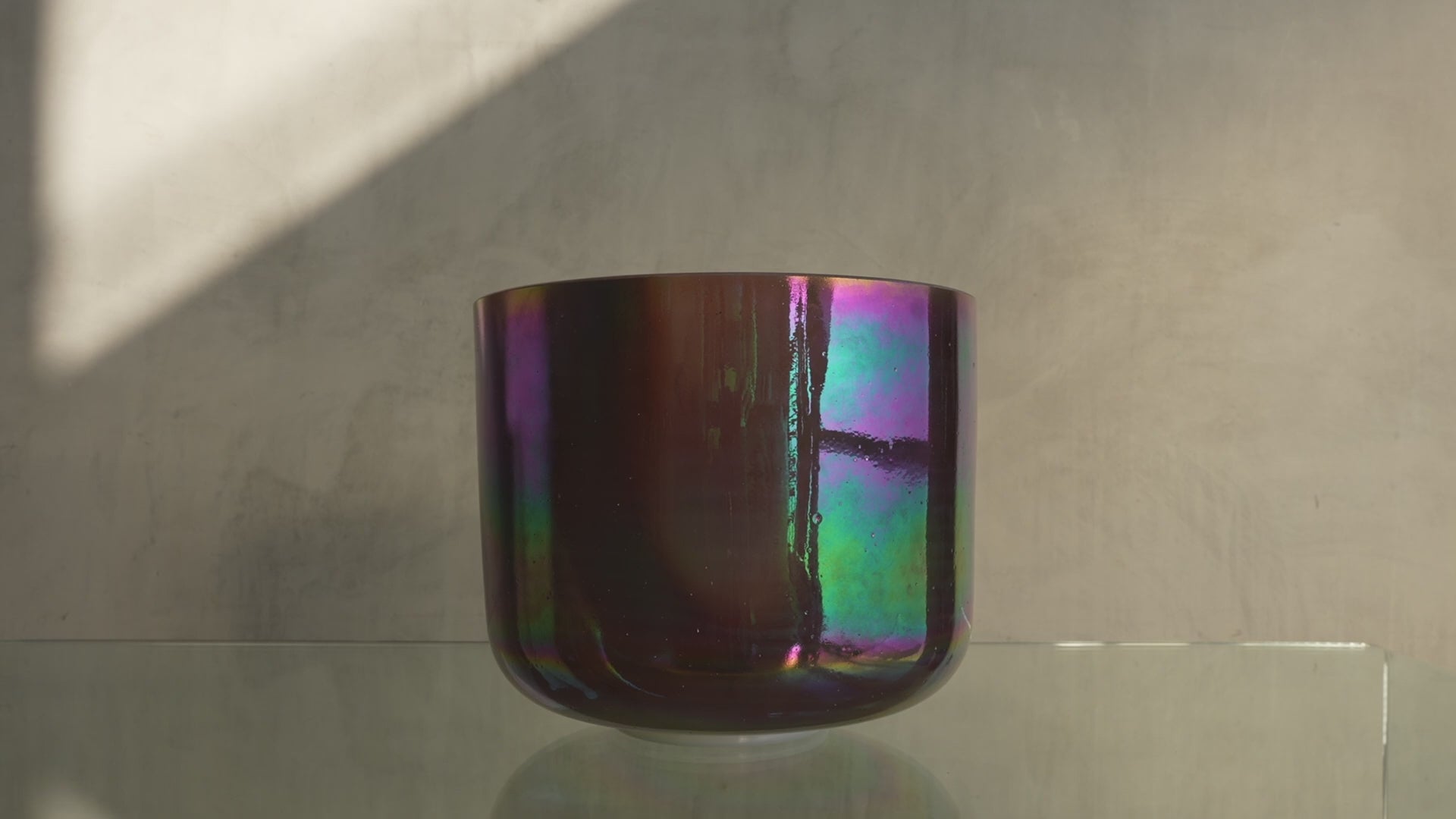 Crystal Tones Alchemy Bowl 12” C# -10 Amethyst, Platinum Frosted (Inside), Celestial Rings Bowl - 132361 sound demo