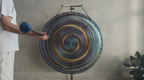 Grotta Sonora 38 in Deep Gong A#+5 58Hz | 380006 sound demo